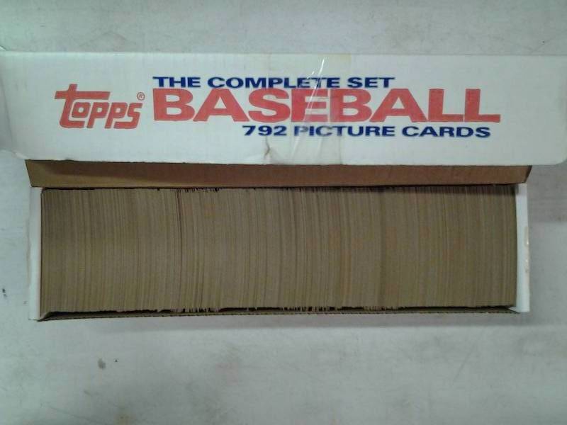 Topps 1987 Baseball Complete Set