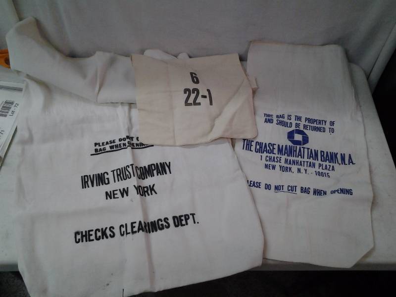 3-Assorted Bank Bags