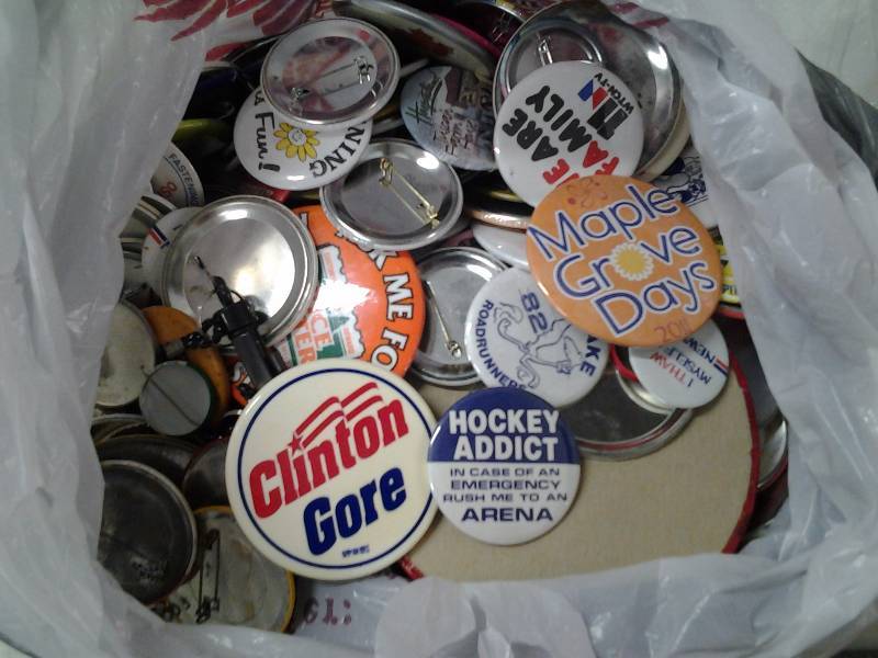 Lot Of Collector Buttons