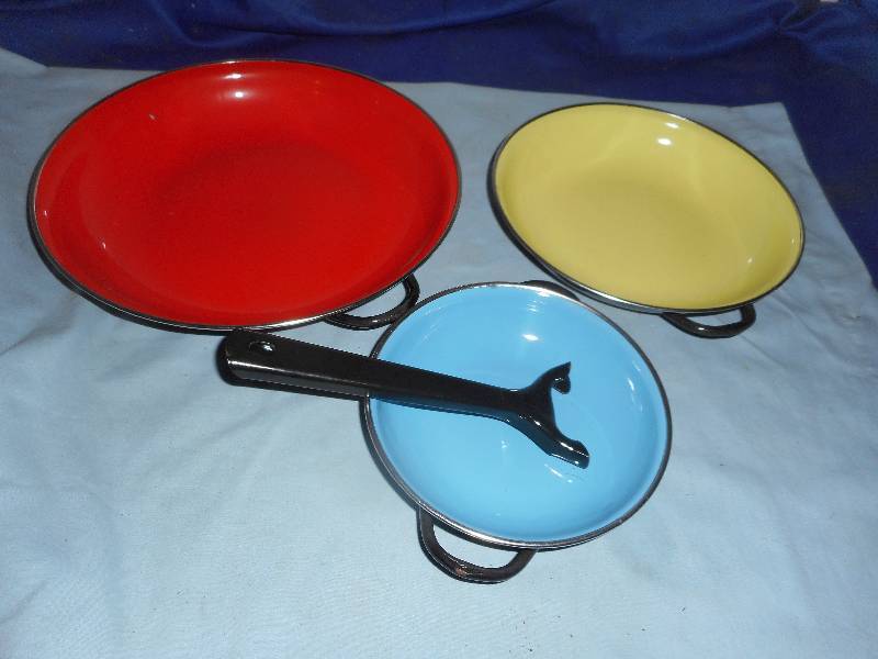 3 NO STICK PANS