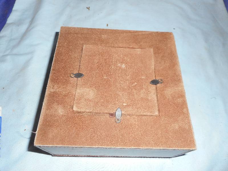 LEATHER FRAMED CLOCK