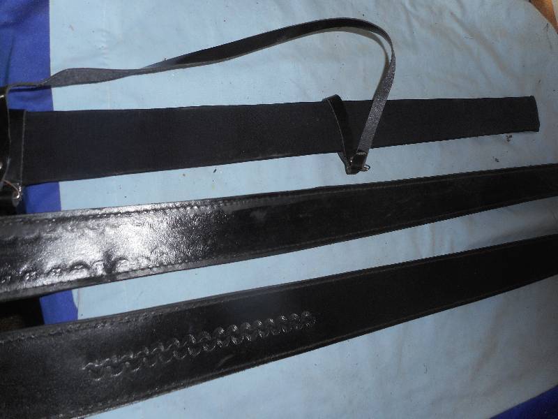 3 EATHER SWORD SHEATHS