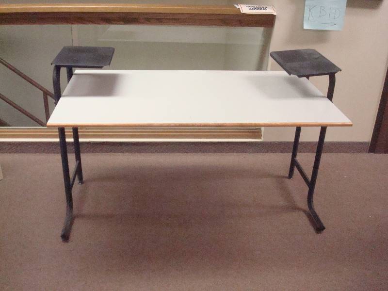 lot 12 image: Desk, Used, Some Wear