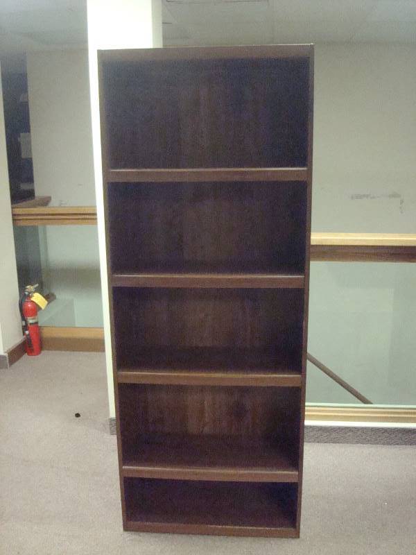 lot 18 image: Faux Wood Book Shelf, Used