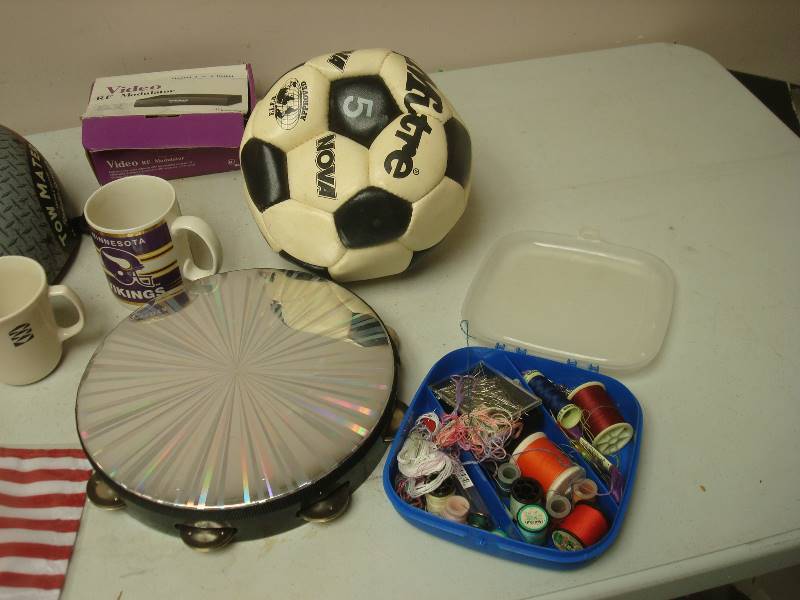lot 98 image: Bin With Some Mixed Items