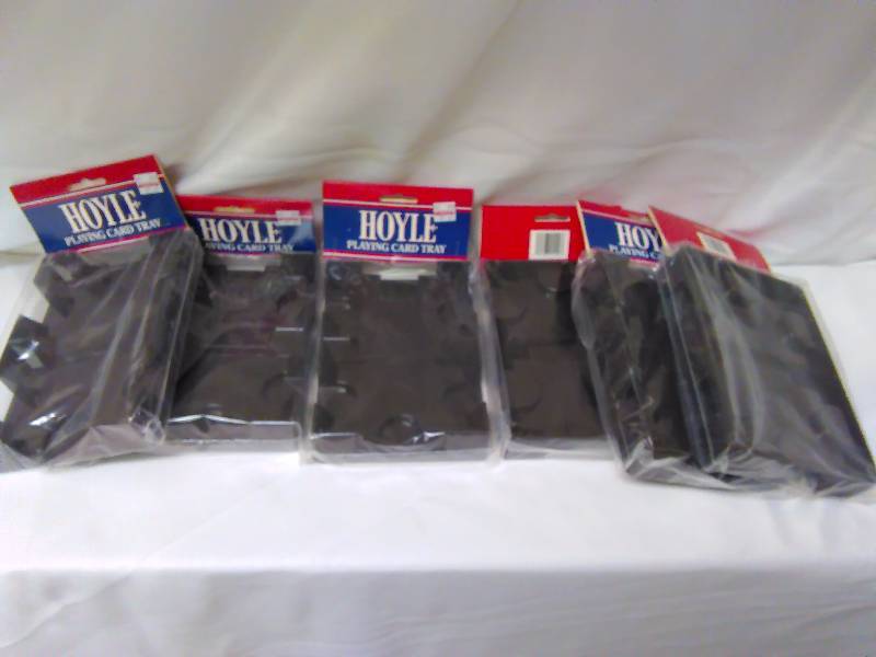 Hoyle Playing Card Trays (6)