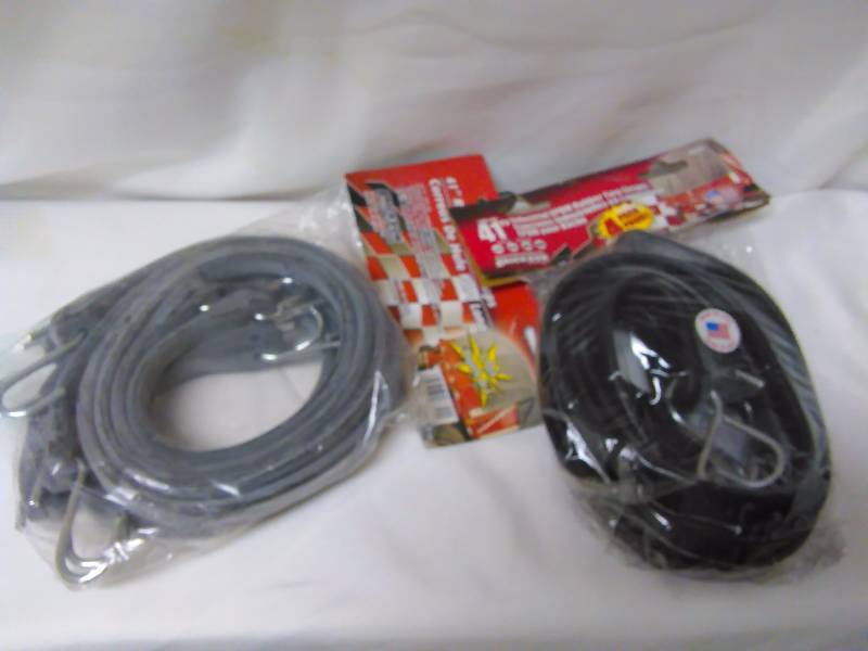 41-inch Tarp Straps, (3) each pkg. contains four straps, 12 total