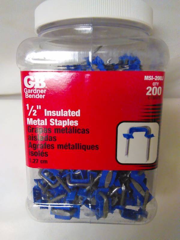 � Inch Insulated Metal Staples (200 qty.)