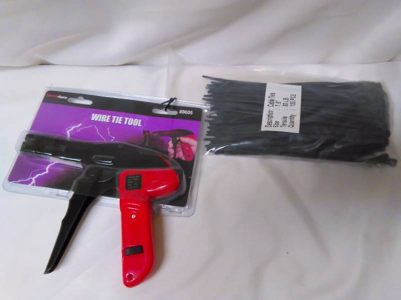 Wire Tie Tool  Cable Ties