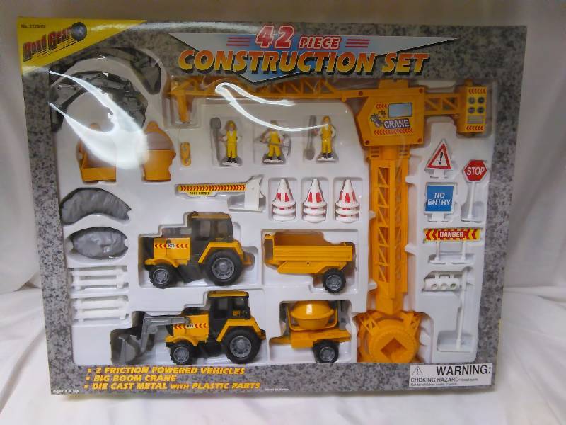 42 pc Toy Construction Sets, by Road Gear