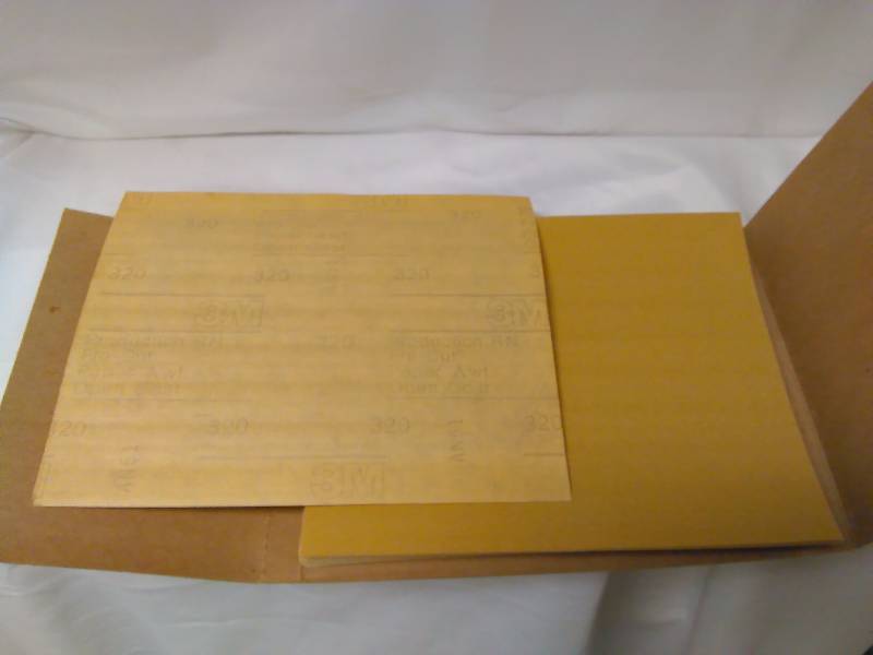 3M Sand Paper 320 Grit (100)