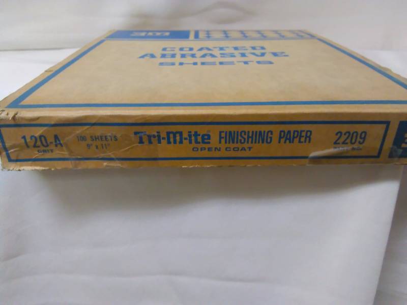 3M Sand Paper 120 Grit (100) Tri-M-ITE