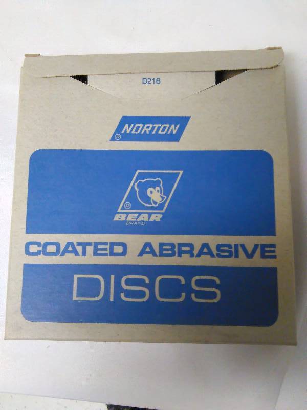 6� Abrasive Sanding Disks, Grit 180, (100) Norton A239