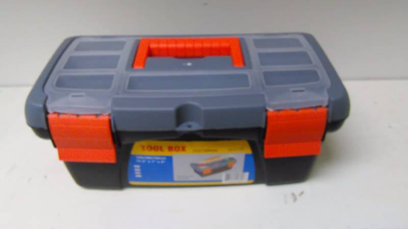 Tool Box, lockable with top storage
