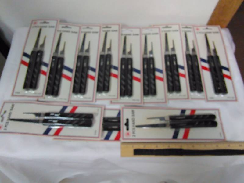2 pc Hand Saw, (12)