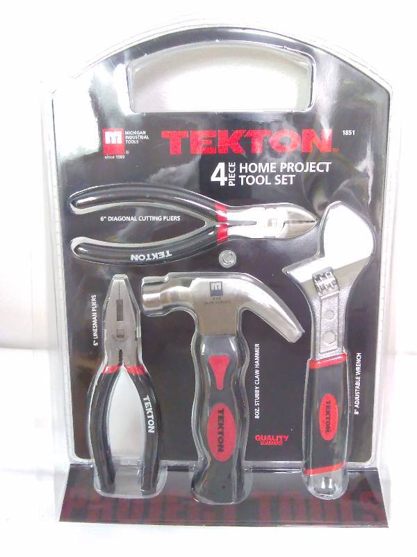 4 pc Techton Home Project Kit