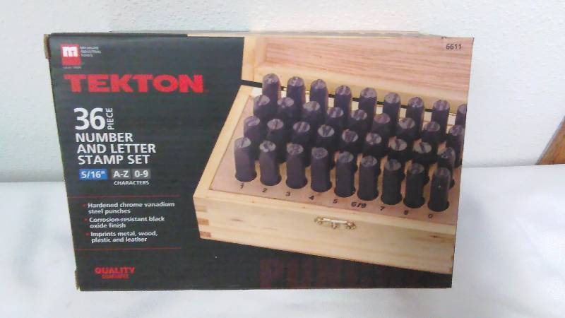 Techton 36 pc Stamp Kit