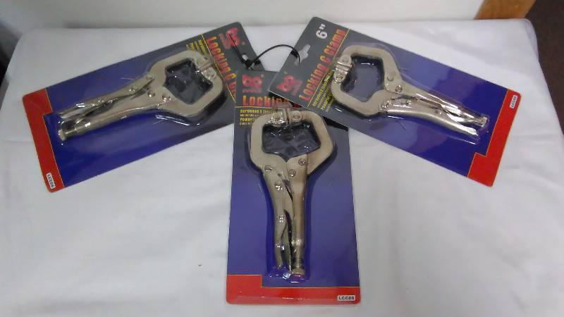 6 Inch Locking Vice Clamps (3)