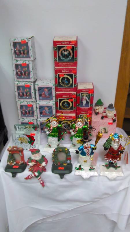 Large Lot of Christmas Figurines, New in Box (28)