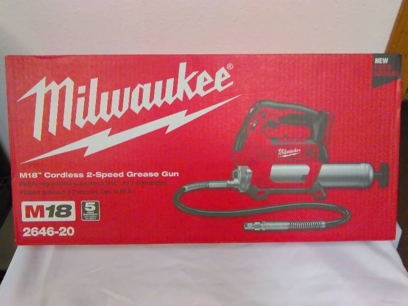 Milwaukee Cordless 2-Speed Grease Gun