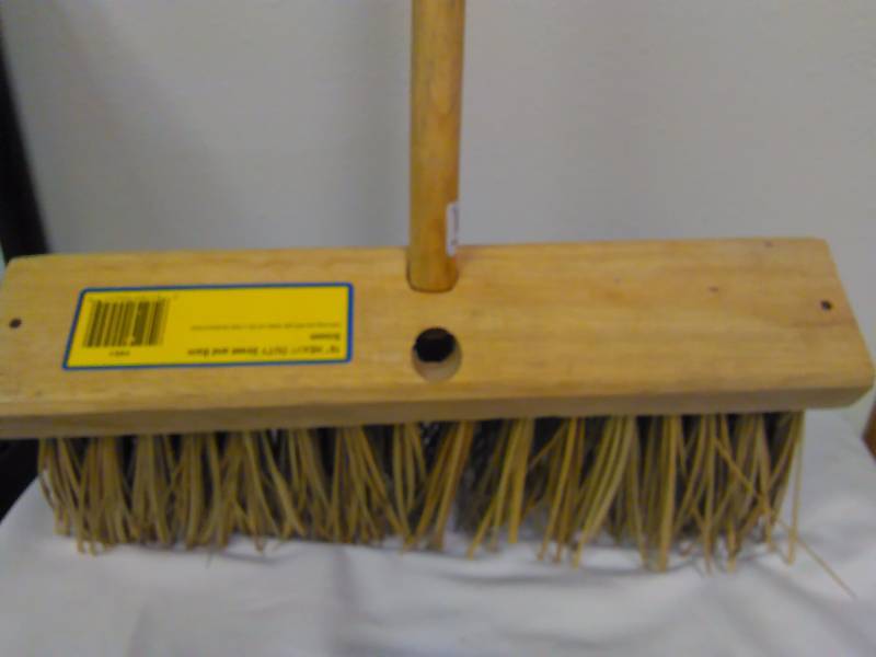 16 in. Heavy Duty Broom, street, and Barn
