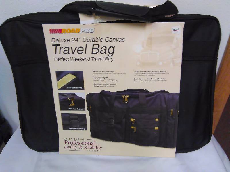 Deluxe Canvas Travel Bag