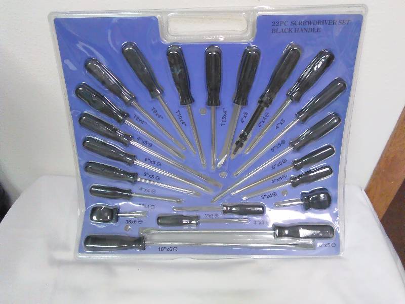 22 pc Screwdriver Set