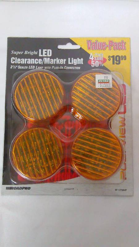 Super Bright LED ClearanceMarker Lights (4)