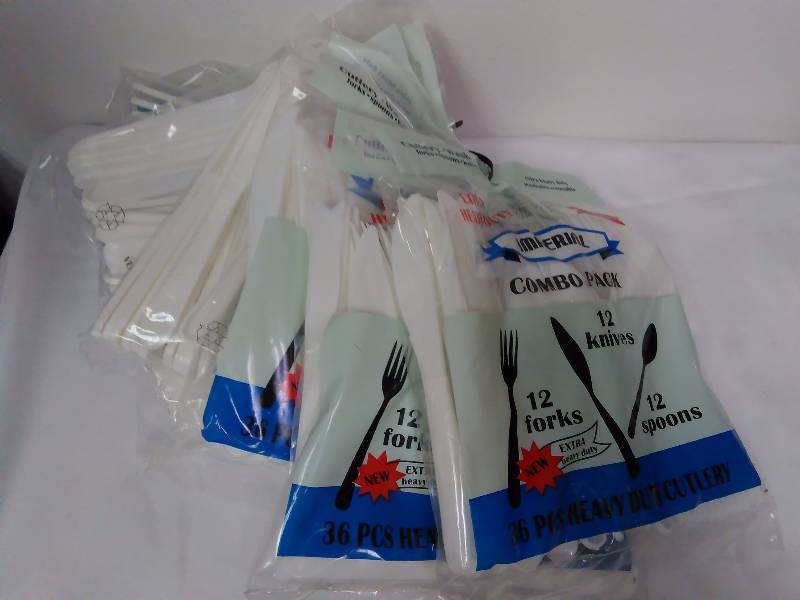 Plastic Cutlery (6 pkg. of 36) E