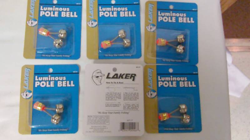 Laker Luminous Clip Fishing Bells (6)