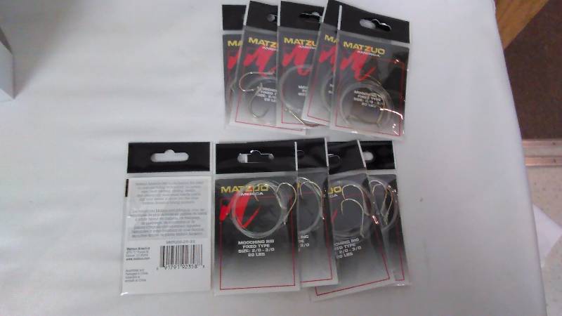 Rig Mooching Fixed Hook Style Size 20 (10)