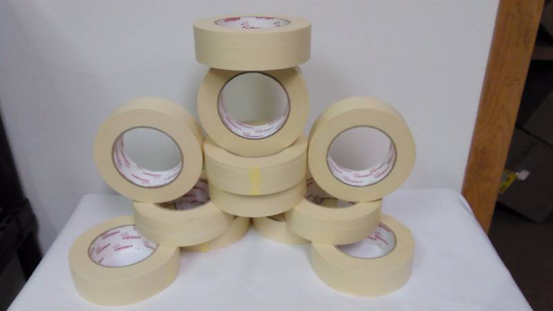 Masking Tape (12) 1.5 inch x 185 ft.
