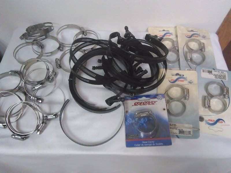 Assorted Hose Clamps (50)