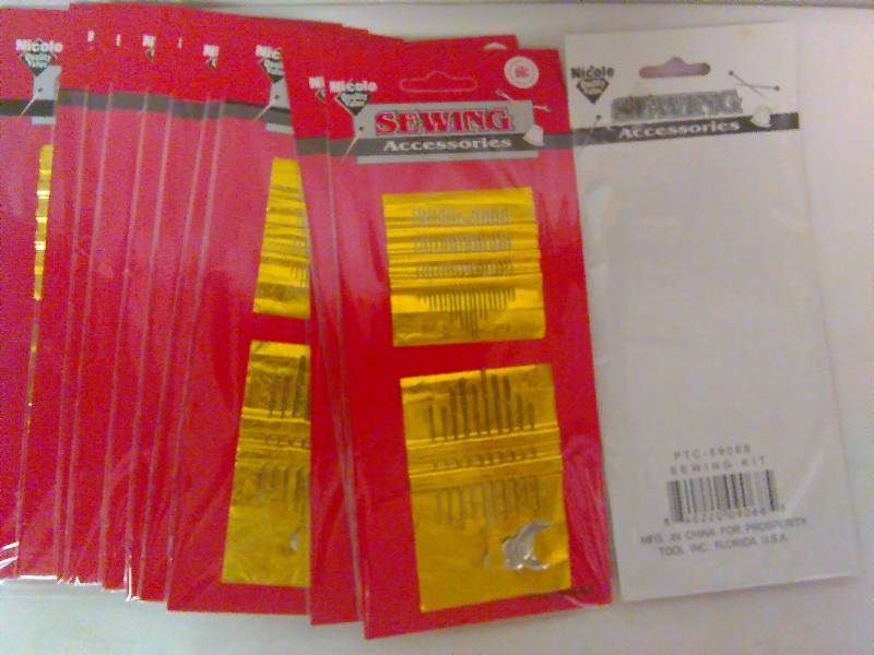 Assorted Sewing Needles (12 pkgs.)