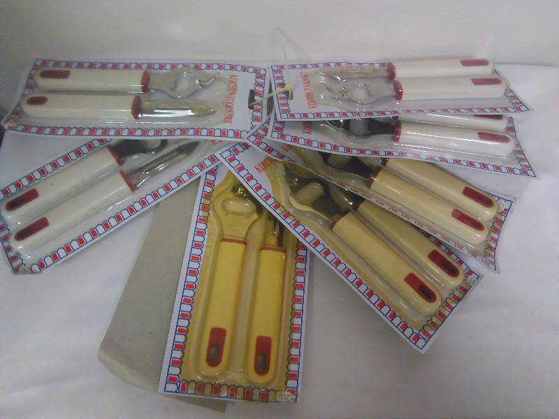 Peeler and Can Opener Set (8 sets)