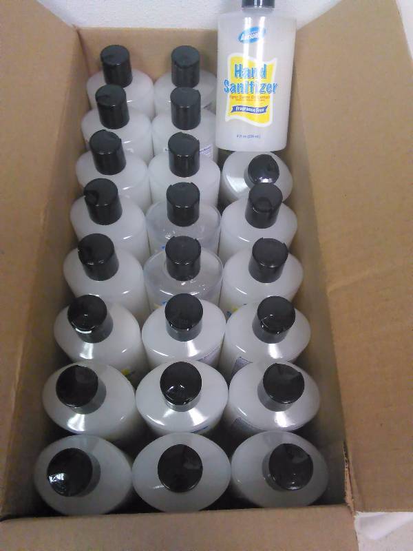 LA�s Awesome Hand Sanitizer (24 bottles) Fragrance Free, 8 oz. Each
