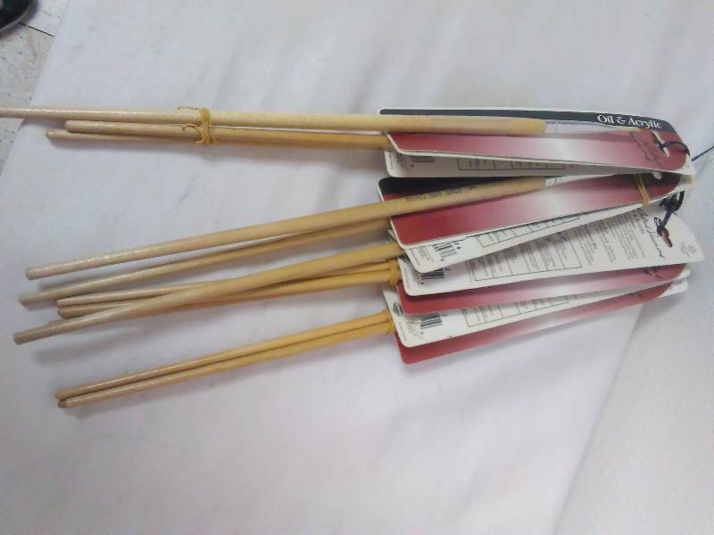 Oil and Acrylic Paint Brushes (12)