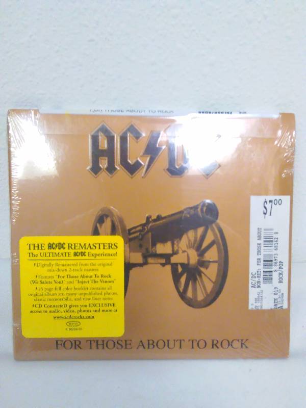 ACDC �For those about to Rock� CD