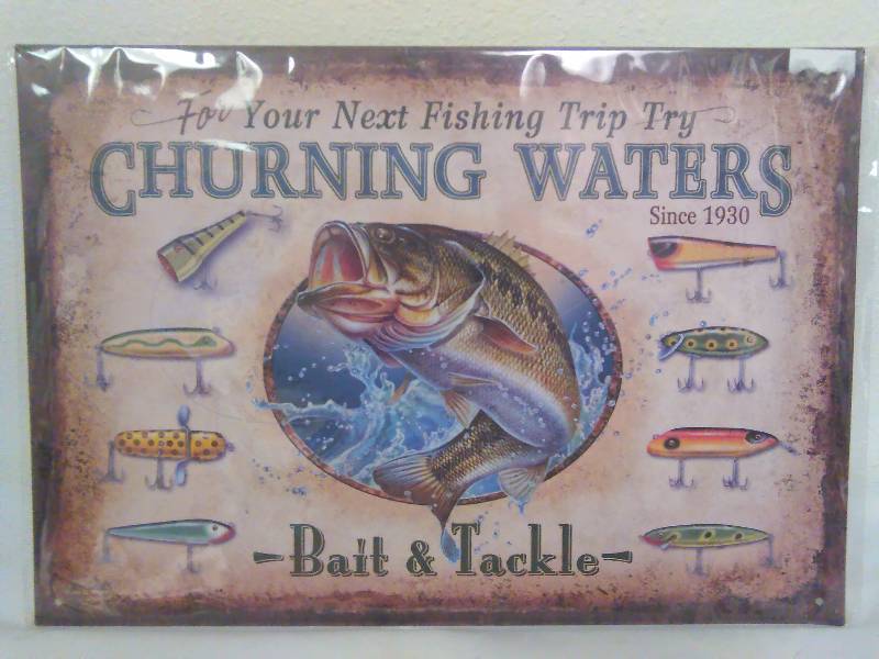 Fishing Wall Sign