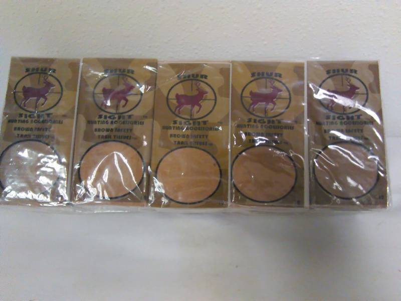Shur Sight Brown Safety Trail Tissues (20 pkgs. of 10)