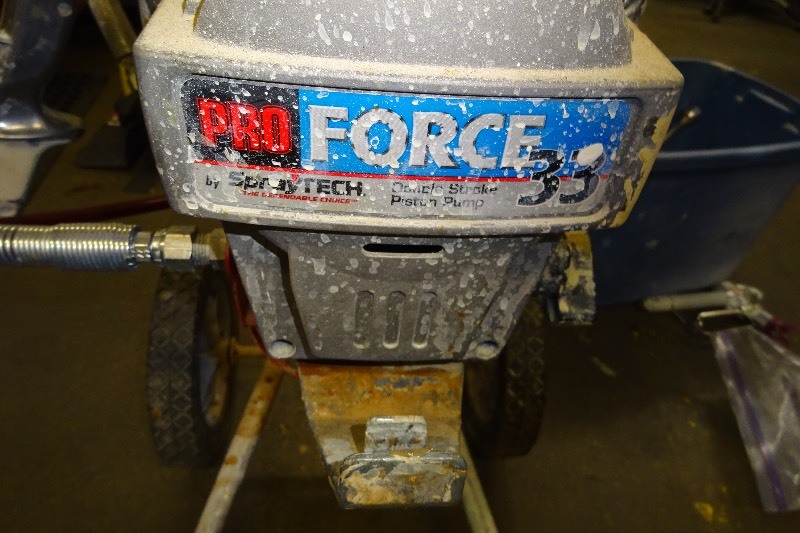 Pro force 33 paint sprayer Handyman Tool Sale KBID