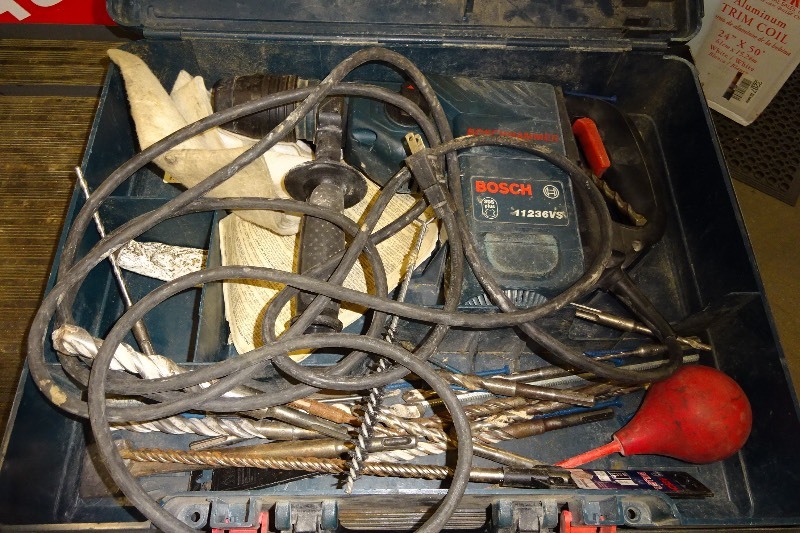 lot 12 image: Bosch hammer drill