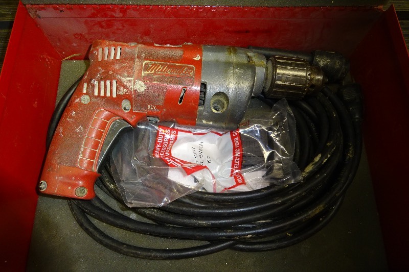 lot 13 image: Milwaukee 12 drill in case