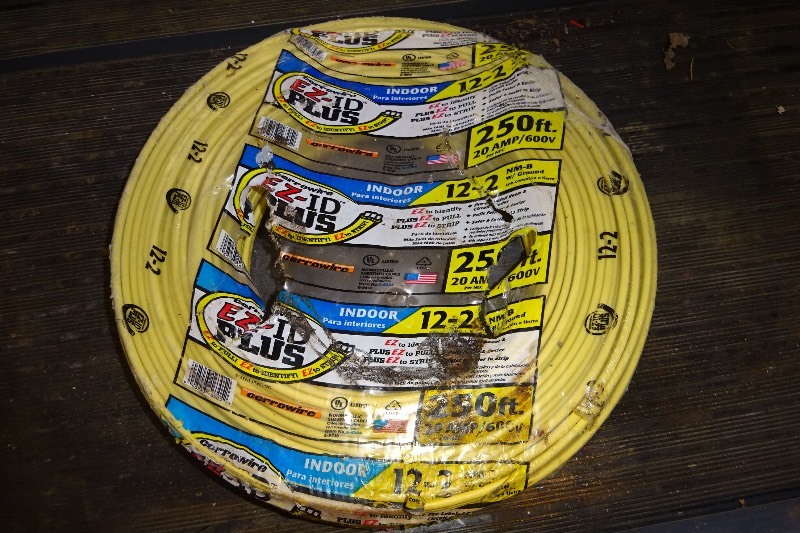 lot 75 image: New roll indoor wire