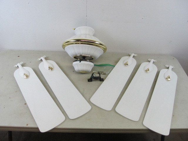 Complete & Working 5 Blade Ceiling Fan