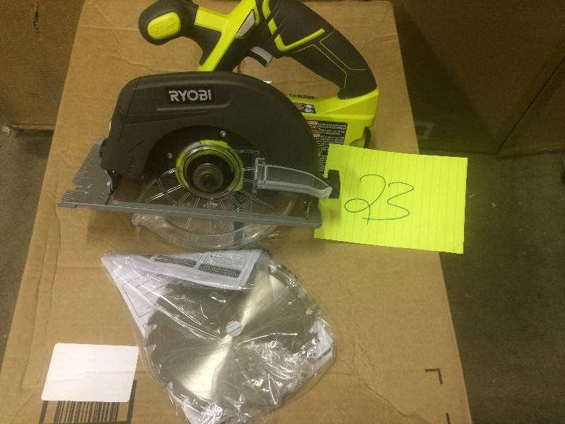 Ryobi One Plus 18V 6 12 in Circular Saw Tool Only Never used