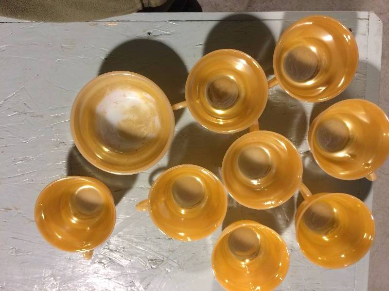 lot 1 image: Fire King Dishes