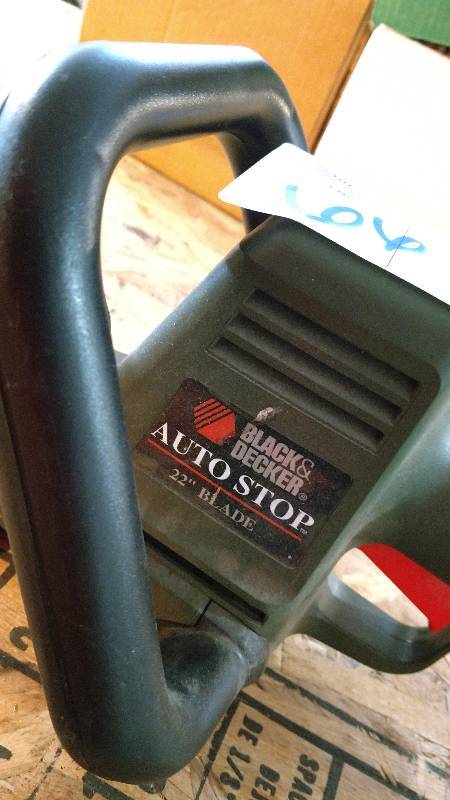 lot 66 image: Black and Decker brush cutter