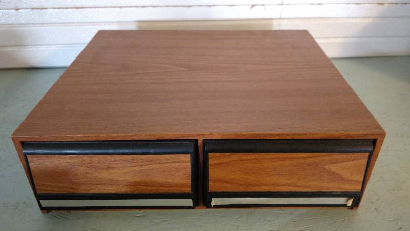 lot 68 image: VHS and storage box