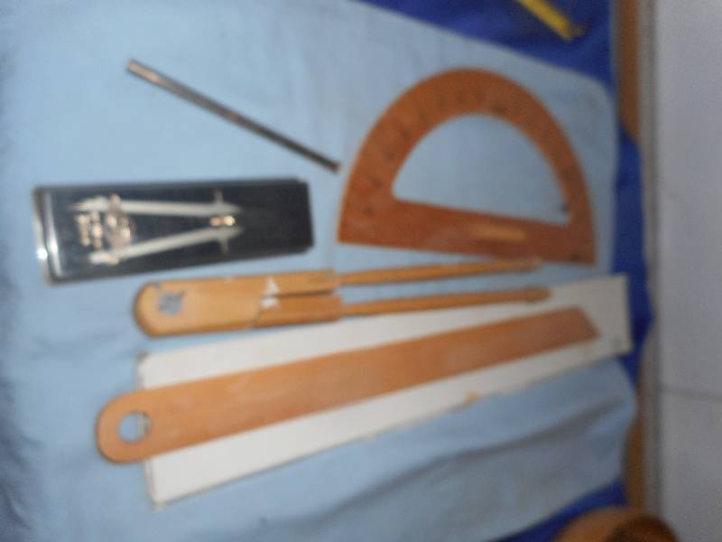 WOODEN DRAFTING TOOLS